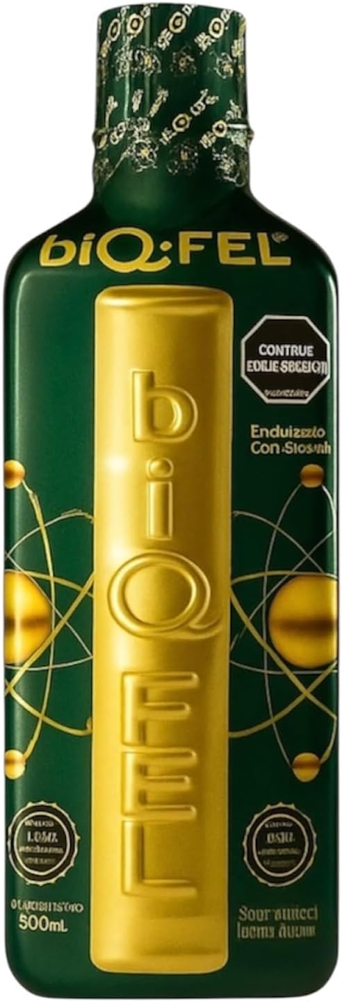 biQ-FEL Daily Multivitamin for Men and Women Liquid Natural Extracts Energy Focus 500ml